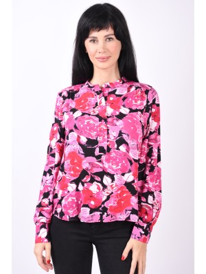 Bluza Dama Selected Slfkatrina Black Fuchsia